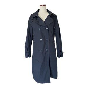 Stan Herman jetBlue Women's Trench Coat Navy